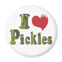 I Love Pickles Magnets