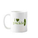 I Love Pickles mugs