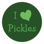 I Love Pickles Sticker