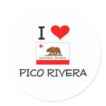 I Love PICO RIVERA California stickers
