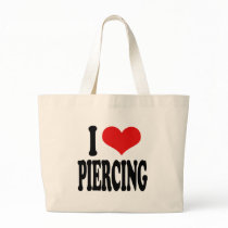 I Love Piercing bags by ilovethisshirt I Love Piercing bags