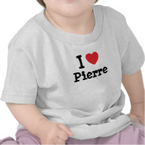 I love Pierre heart custom personalized t-shirts by funnycustomtshirts I love Pierre heart custom personalized t-shirts