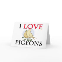 I Love Pigeons cards