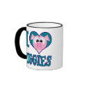 I Love piggies mugs