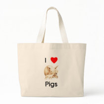I love pigs Bag