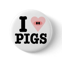 i love pigs buttons by giochbr i love pigs buttons