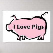 I Love Pigs