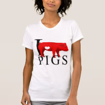 I Love Pigs T-shirts