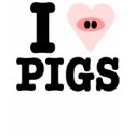 i love pigs t-shirts