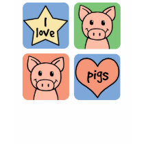 I Love Pigs t-shirts