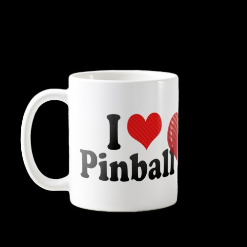 I Love Pinball Mug