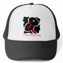 I Love Ping Pong Mystic Paddles Hat