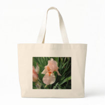 I Love Pink Irises bags