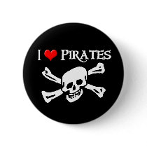 I Love Pirates iHeart Button by iheart I Love Pirates iHeart Button