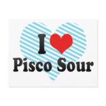 I Love Pisco Sour Postcards