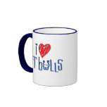 I Love Pit Bulls Mugs