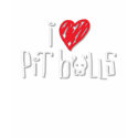 I Love Pit Bulls t-shirts by HardtGraphicArdts I Love Pit Bulls t-shirts