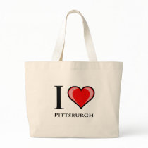 I Love Pittsburgh Tote Bag