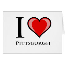 I Love Pittsburgh Cards