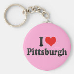 I Love Pittsburgh Key Chain