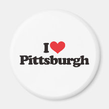 I Love Pittsburgh Magnet