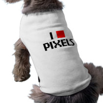 I Love Pixels pet clothing