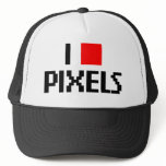 I Love Pixels Hat