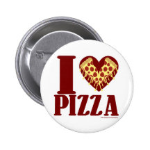 I love Pizza Buttons