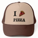 I Love Pizza Retro Hat hat