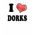 I Love (Plaid Heart) Dorks t-shirts by geekme I Love (Plaid Heart) Dorks t-shirts
