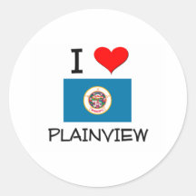 I Love Plainview Minnesota Sticker