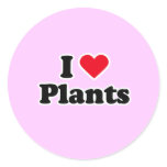 I love plants stickers