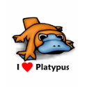 I love Platypus t-shirts