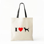 I Love Plott Hounds Bag
