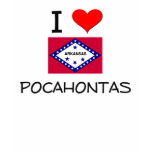 I Love POCAHONTAS Arkansas Shirt