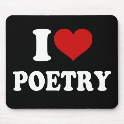 I Love Poetry mousepads