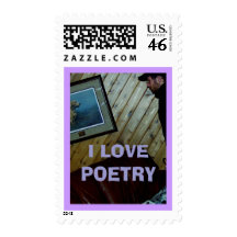  I LOVE POETRY STAMP