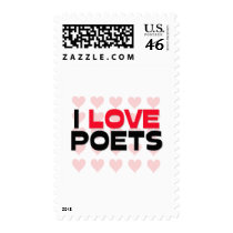 I LOVE POETS postage