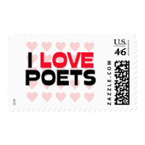I LOVE POETS postage