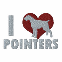 I Love Pointers Embroidered Shirt (Hoodie) embroidered shirts