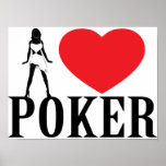 I Love Poker Posters