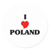 I Love Poland stickers by repofcountries I Love Poland stickers