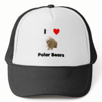 I love polar bears Hat