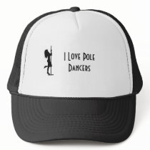 I Love Pole Dancers, Men's Hat by exdiva I Love Pole Dancers, Men's Hat