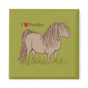 I Love Ponies magnets
