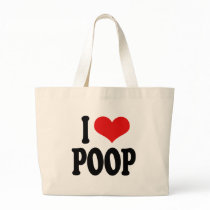 I Love Poop bags