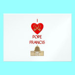 I Love Pope Francis invitations