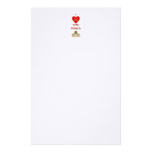 I Love Pope Francis Stationery Design