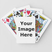 I  LOVE PORKCHOP. PLAYING CARDS