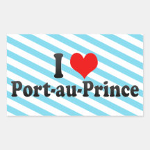 I Love Port-au-Prince, Haiti Sticker